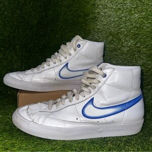 Size 10 - Nike Blazer '77 Mid Airbrush Royal Gradient Women’s Shoes